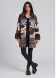 ADORE:  MIXED MEDIA PATCHWORK LEOPARD COAT