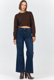 DEAR JOHN:  FIONA WIDE LEG RAW HEM JEAN