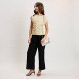 MODA LUXE:  FANCY METALLIC CLUTCH/XBODY