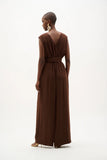JOSEPH RIBKOFF:  V FRONT/BACK WIDE LEG JUMPSUIT