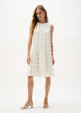 JOSEPH RIBKOFF:  SWEATER KNIT A LINE DRESS