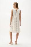 JOSEPH RIBKOFF:  SWEATER KNIT A LINE DRESS