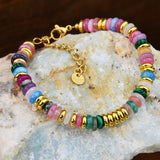 MKS AMERICA:  BOHO BEAD/GOLD BRACE