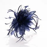 KAKYCO:  DOUBLE FEATHER FASCINATOR