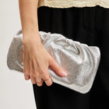 MODA LUXE:  FANCY METALLIC CLUTCH/XBODY