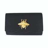 LISI LERCH:  RUBY SCALLOP CLUTCH