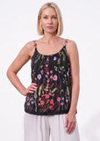 TEES BY TINA:  MARIA EMBROIDER GARDEN CAMI