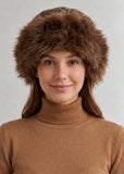 PORTS:  PLUSH FAUX FUR COSSACK HAT