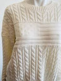 DEAR JOHN:  RANIA CABLE FLAG SWEATER