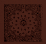 BANDANNA CO:  27" TEXAS PAISLEY BANDANA