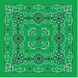 BANDANNA CO:  27" TEXAS PAISLEY BANDANA