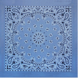 BANDANNA CO:  35" GRANDE PAISLEY BANDANA