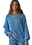 BY TOGETHER:  RIBBED HIGH MOCK SWEATER