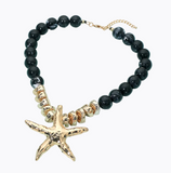 PORTS:  STARFISH PENDANT BEAD NECK
