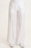 XCVI WEARABLES:  DACIA WIDE LEG TWILL PANT