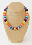 KATIE KOLLECTIVE:  RONDELLE W/GOLD NECK