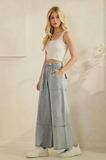 SAGE & FIG:  MINERAL WASH TERRY KNIT PANT