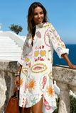 ROSA:  SARDINE COCONUT SHIRT DRESS