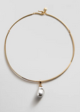 BAUBLEBAR:  TEAGAN PEARL COLLAR NECK