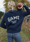 WOODEN SHIPS:  GAME DAY ZIP CHUNKY CARDI