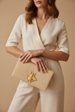 LISI LERCH:  JILLIAN STRAW CLUTCH