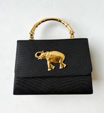 LISI LERCH:  LULU GOLD HANDLE BAG