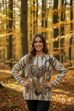 LOOWIE:  LIGHTWEIGHT PRINT BOATNECK SWTR
