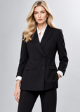 INSIGHT:  3/4 SLV DBL BREASTED TUX JACKET
