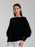 TEES BY TINA:  MYLAH SOFT BATWING SWEATER