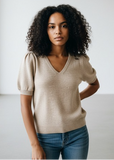 ROWE:  VANA S/S PUFF TOP