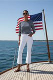 KUT:  KELSEY HI RISE ANKLE FLARE RAW HEM JEANS