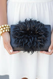 LISI LERCH:  RUBY SCALLOP CLUTCH