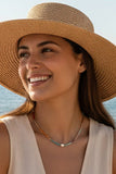 ANARCHY STREET:  SEED BEAD PEARL NECK