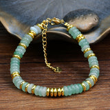 MKS AMERICA:  BOHO BEAD/GOLD BRACE