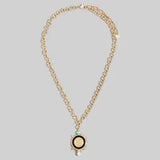 ANARCHY STREET:  MEDALLION PENDANT NECK