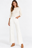 DEAR JOHN:  FIONA WIDE LEG RAW HEM JEAN